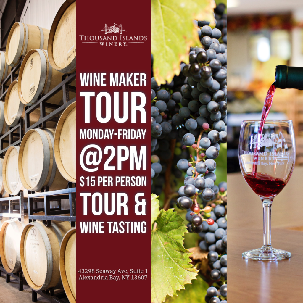 Winemaker tour social media flyer